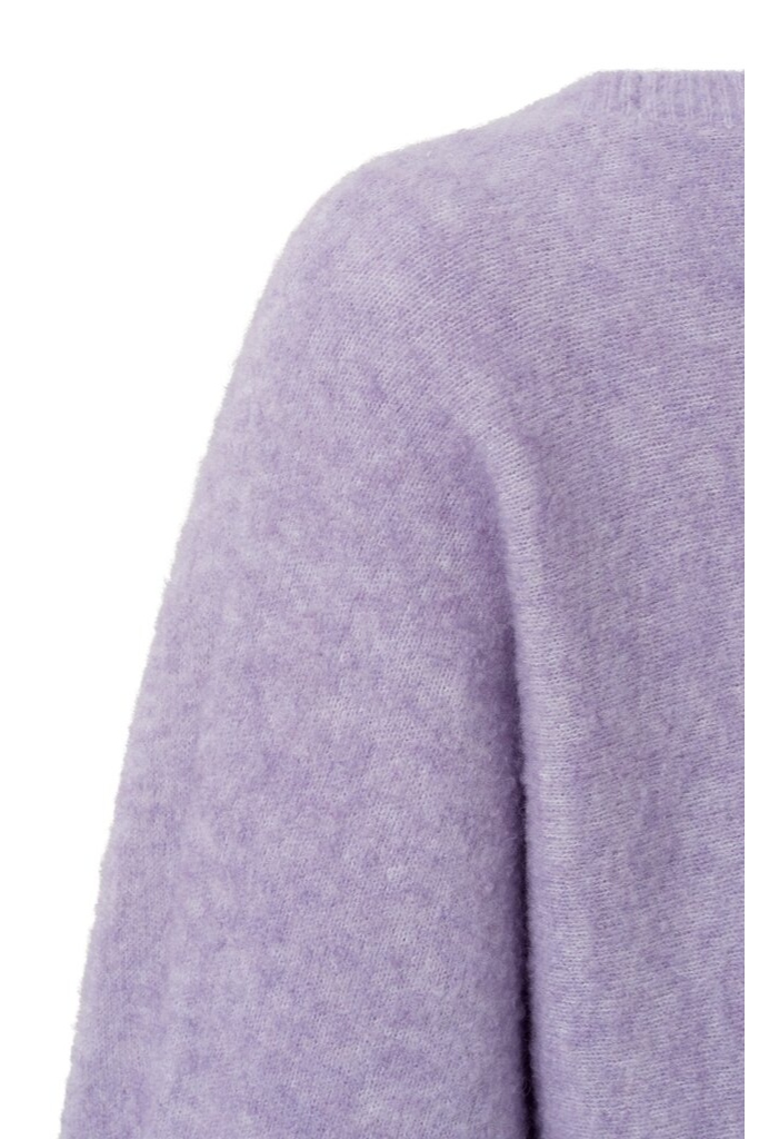 YAYA - Pulóver s lodičkovým výstrihom Rose purple - rose purple YAYA - Pulóver s lodičkovým výstrihom Rose purple - rose purple