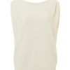 YAYA - Top so spadnutými rukávmi a gombíčkami vzadu Wool white - wool white