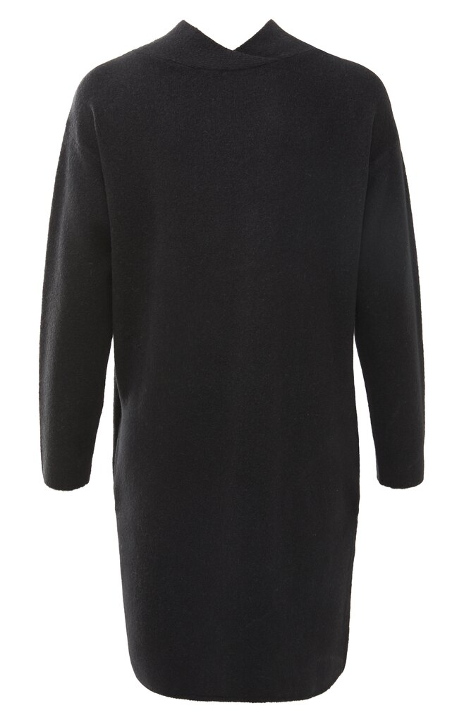 YAYA - Sveter dlhý s merino vlnou Anthracite - anthracite