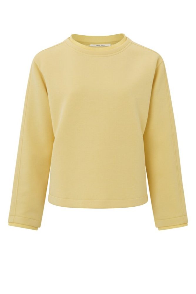 YAYA - Mikina Sunlight yellow - sunlight yellow