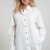 YAYA - Blúzka oversized Bright white - bright white