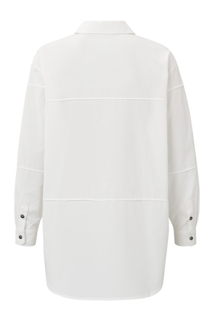 YAYA - Blúzka oversized Bright white - bright white YAYA - Blúzka oversized Bright white - bright white