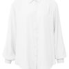 YAYA - Blúzka s balónovými rukávmi Bright white - bright white