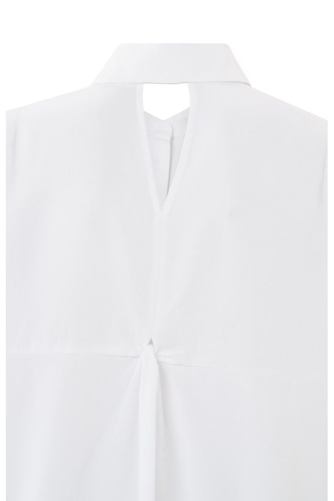 YAYA - Košeľa s detailom na chrbáte Pure white - pure white YAYA - Košeľa s detailom na chrbáte Pure white - pure white