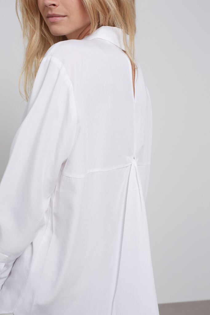 YAYA - Košeľa s detailom na chrbáte Pure white - pure white YAYA - Košeľa s detailom na chrbáte Pure white - pure white