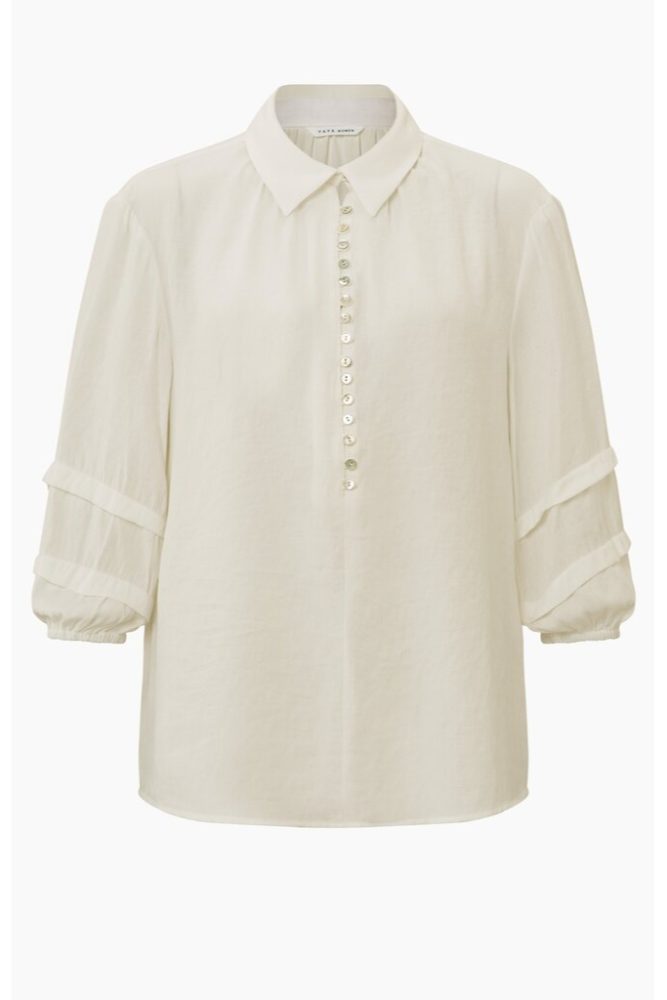 YAYA - Blúzka s 3/4 -vými balonovými rukávmi Summer sand - summer sand