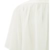 YAYA - Blúzka oversized s naberaním Star white - star white