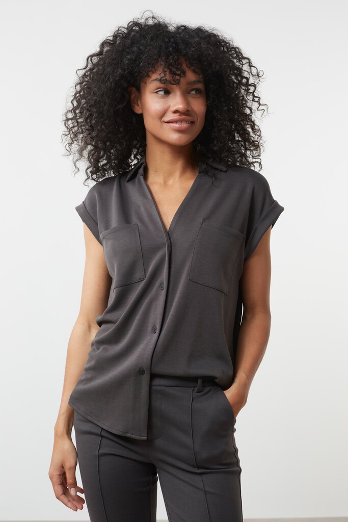 YAYA - Blúzka džerzejová Bristol black - bristol black YAYA - Blúzka džerzejová Bristol black - bristol black