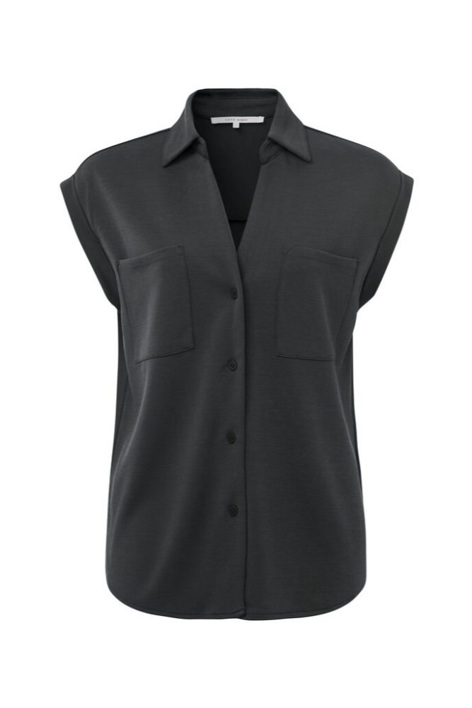 YAYA - Blúzka džerzejová Bristol black - bristol black