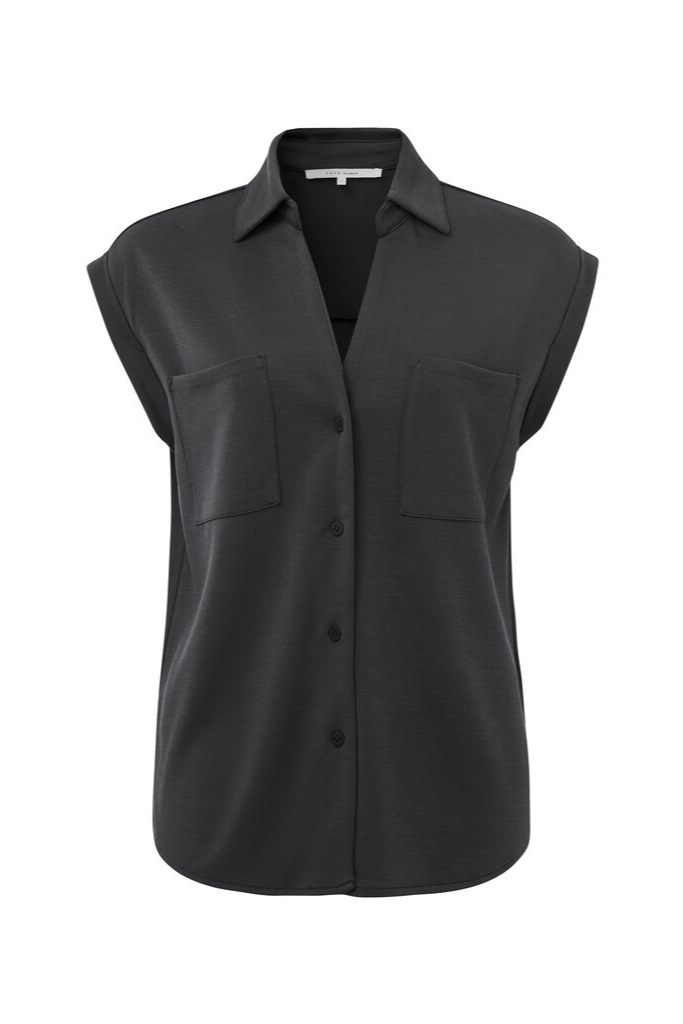 YAYA - Blúzka džerzejová Bristol black - bristol black YAYA - Blúzka džerzejová Bristol black - bristol black