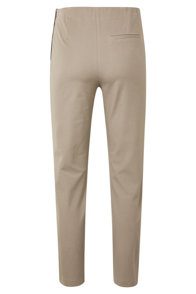 YAYA - Nohavice slim Vintage khaki beige - vintage khaki beige YAYA - Nohavice slim Vintage khaki beige - vintage khaki beige