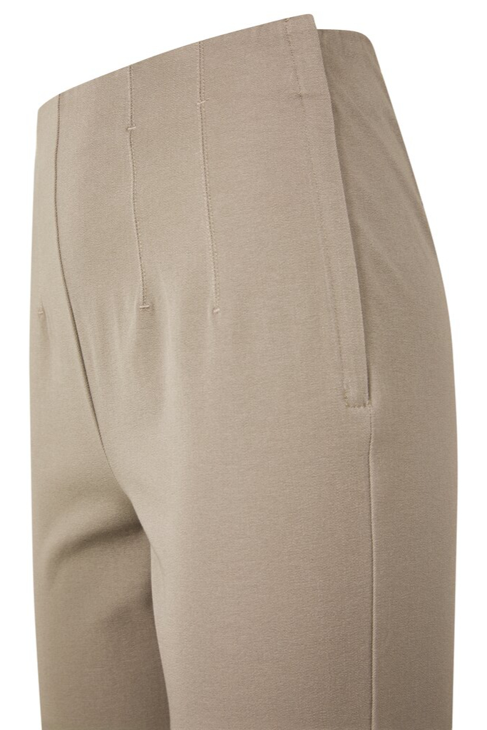 YAYA - Nohavice slim Vintage khaki beige - vintage khaki beige YAYA - Nohavice slim Vintage khaki beige - vintage khaki beige