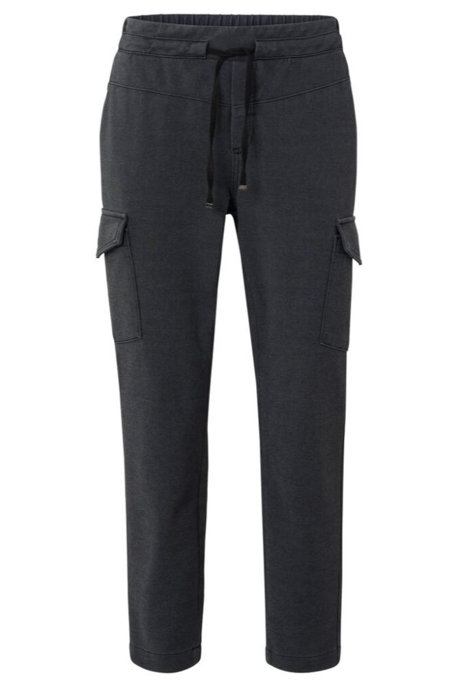 YAYA - Nohavice cargo džerzejové Beauty black - beauty black