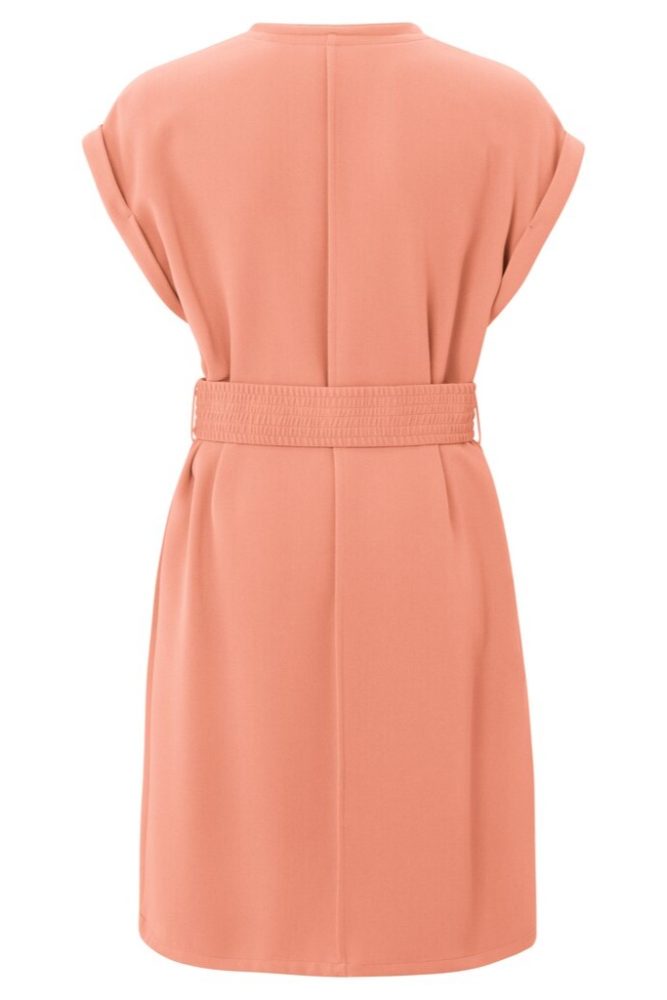 YAYA - Šaty s opaskom Blooming dahlia pink - blooming dahlia pink