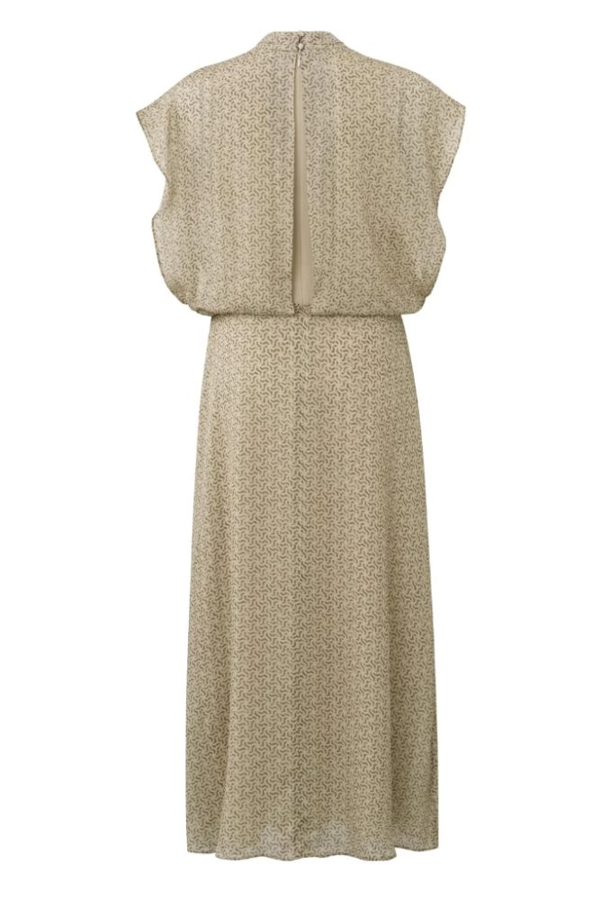 YAYA - Šaty midi Field of rye green dessin - field of rye green dessin