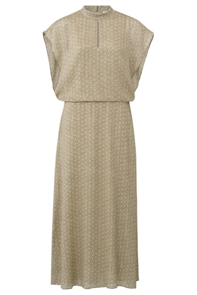 YAYA - Šaty midi Field of rye green dessin - field of rye green dessin