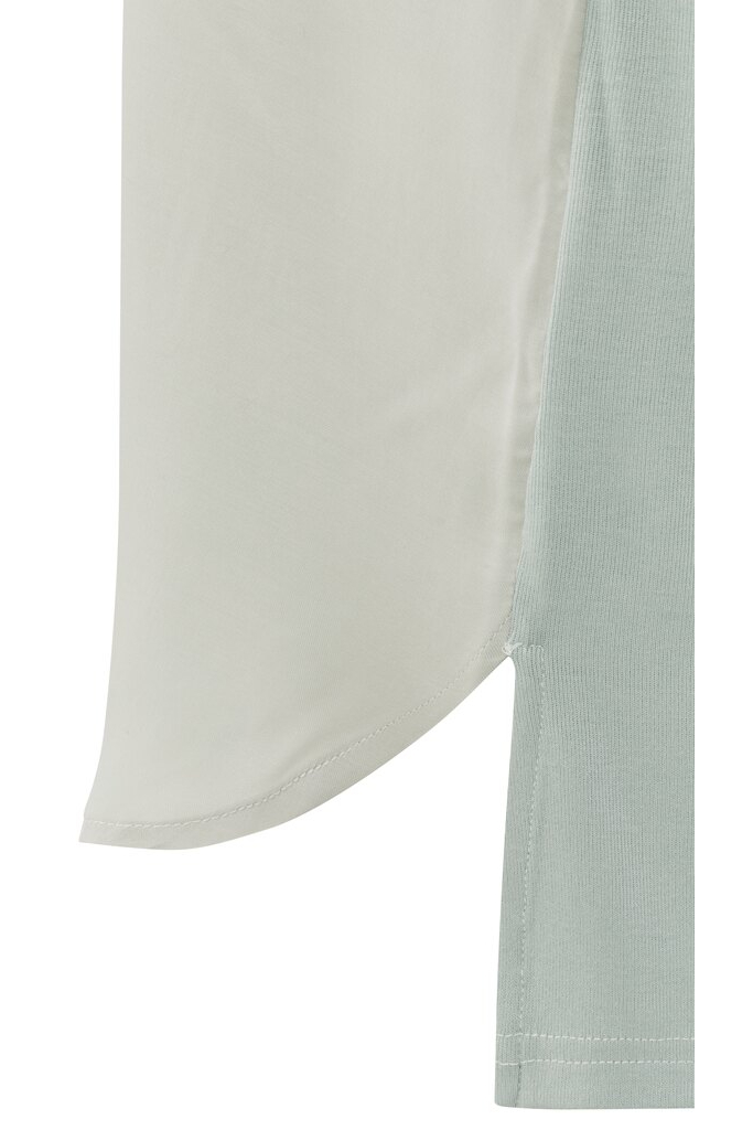 YAYA - Top mix materiálov Mineral grey - mineral grey YAYA - Top mix materiálov Mineral grey - mineral grey