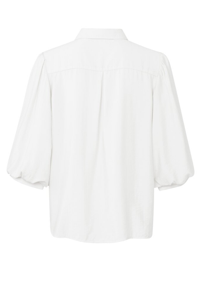 YAYA - Blúzka s krátkymi balónovými rukávmi Pure white - pure white YAYA - Blúzka s krátkymi balónovými rukávmi Pure white - pure white