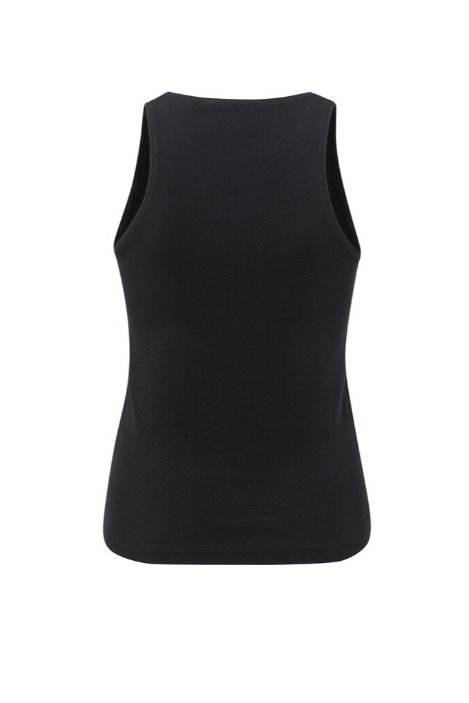 YAYA - Tielko basic Beauty black - beauty black YAYA - Tielko basic Beauty black - beauty black