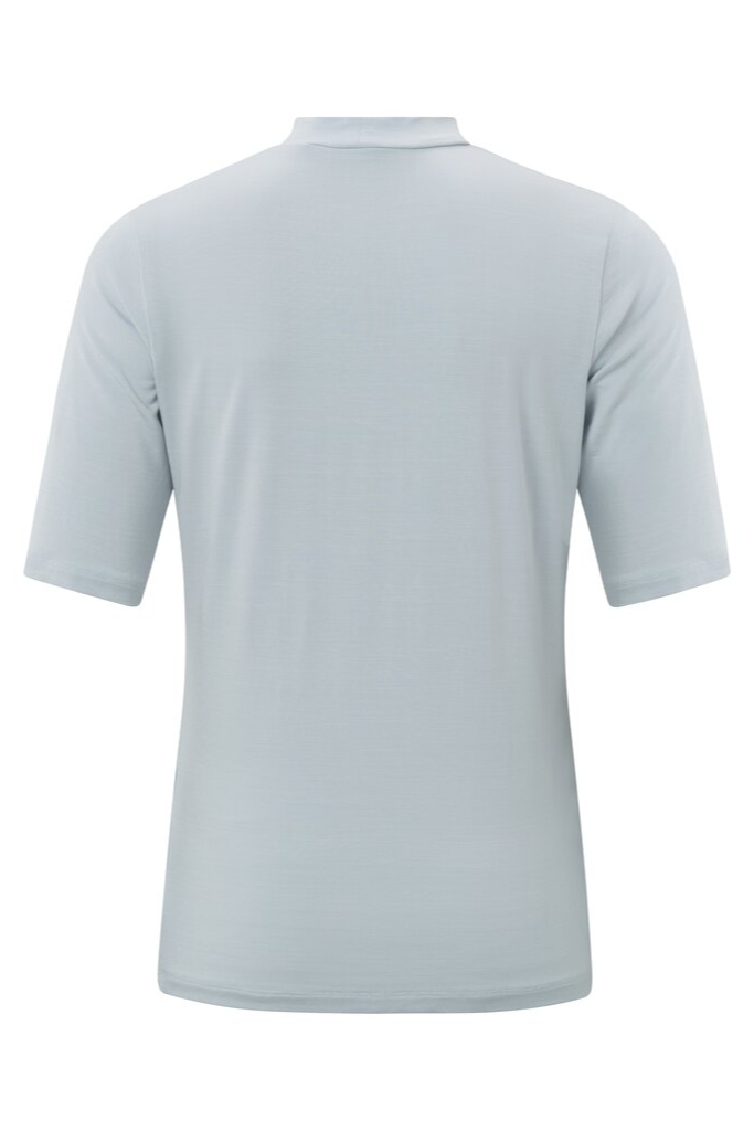 YAYA - Top so stojačikom Pearl blue - pearl blue YAYA - Top so stojačikom Pearl blue - pearl blue