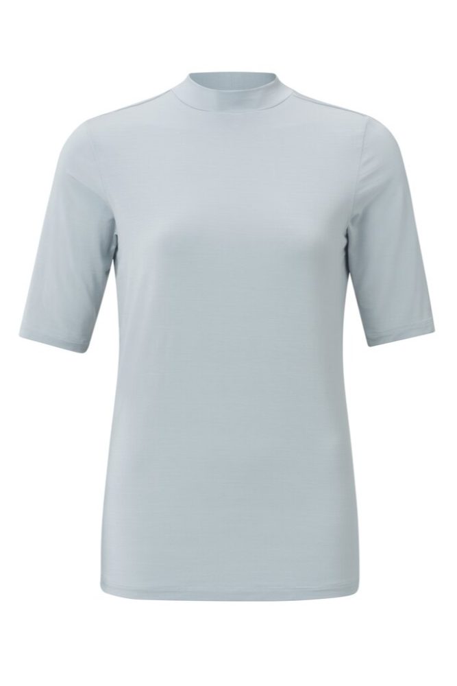 YAYA - Top so stojačikom Pearl blue - pearl blue