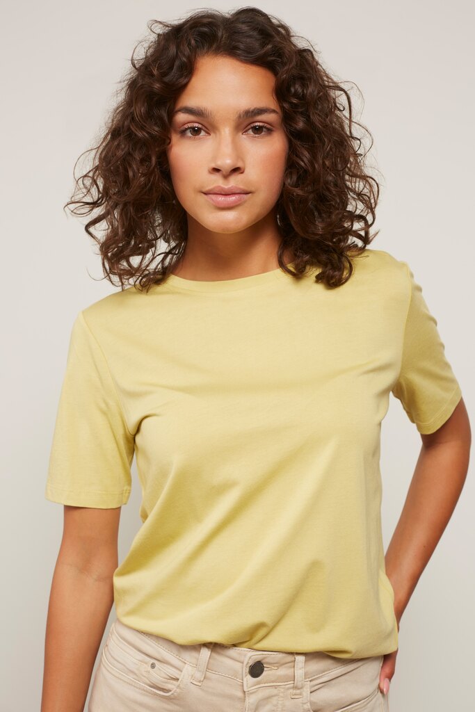 YAYA - Tričko s detailom na chrbáte Pistachio - pistachio YAYA - Tričko s detailom na chrbáte Pistachio - pistachio