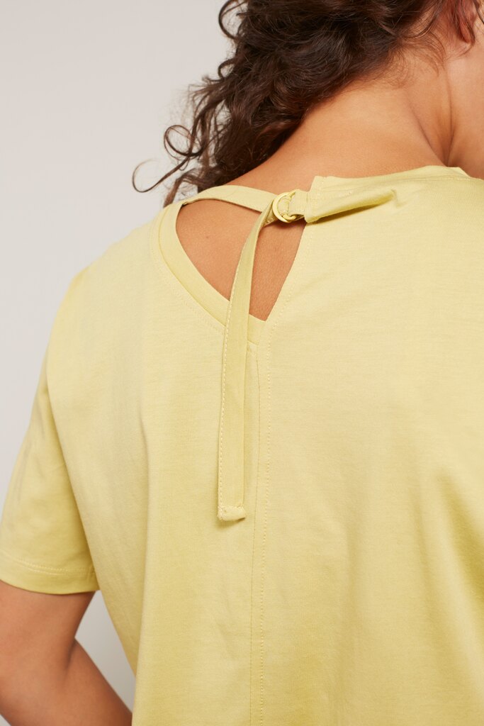 YAYA - Tričko s detailom na chrbáte Pistachio - pistachio YAYA - Tričko s detailom na chrbáte Pistachio - pistachio