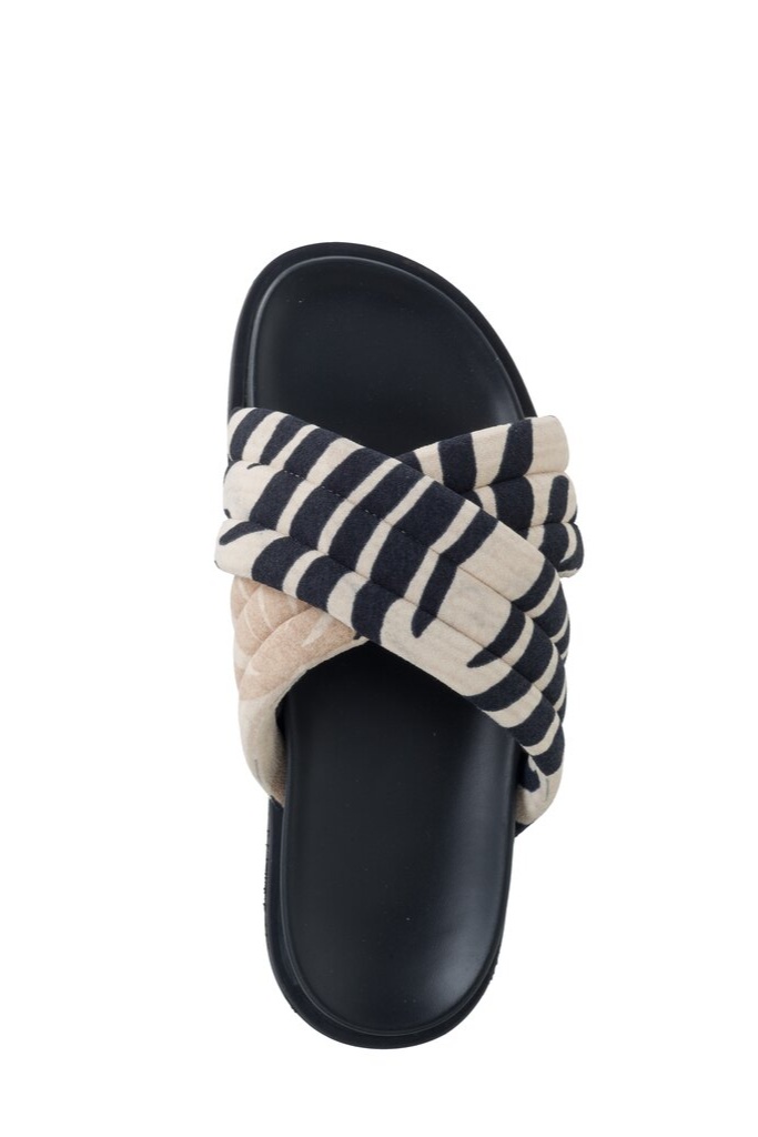 YAYA - Šľapky s retro potlačou Pumice stone sand dessin - pumice stone sand dessin YAYA - Šľapky s retro potlačou Pumice stone sand dessin - pumice stone sand dessin