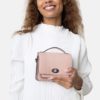 REDESIGNED - Kabelka Alba small 12x18x7 cm Rose - rose