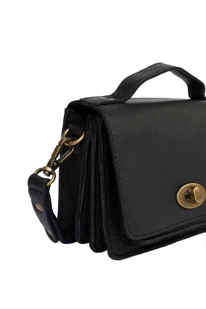 REDESIGNED - Kabelka Alba small 12x18x7 cm - black REDESIGNED - Kabelka Alba small 12x18x7 cm - black