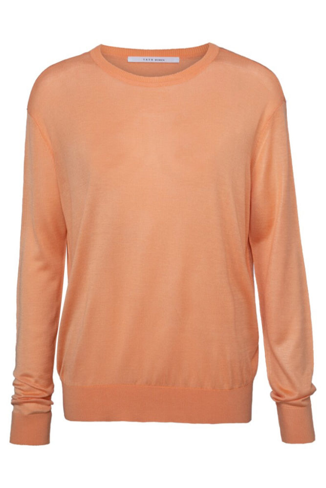 YAYA - Pulóvrik s okrúhlym výstrihom Orange - orange
