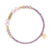 LIZAS - Náramok elastický 18 cm - lila