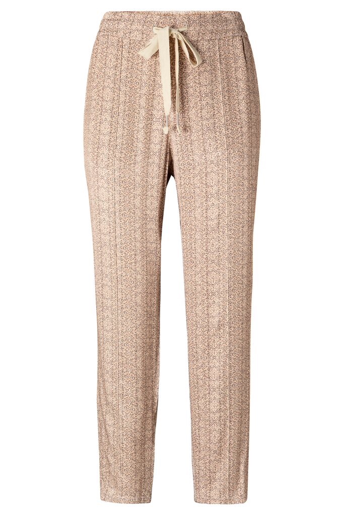 YAYA - Nohavice voľné s potlačou - pale peach dessin YAYA - Nohavice voľné s potlačou - pale peach dessin