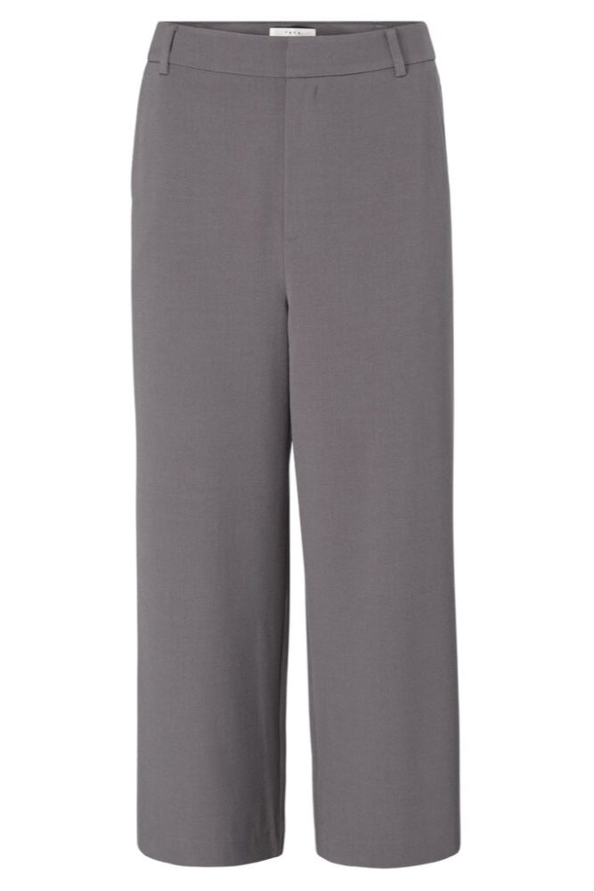 YAYA - Nohavice 3/4-ťové - volcanic glass dark grey