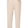 YAYA - Nohavice chino crop Moonlight sand - moonlight sand