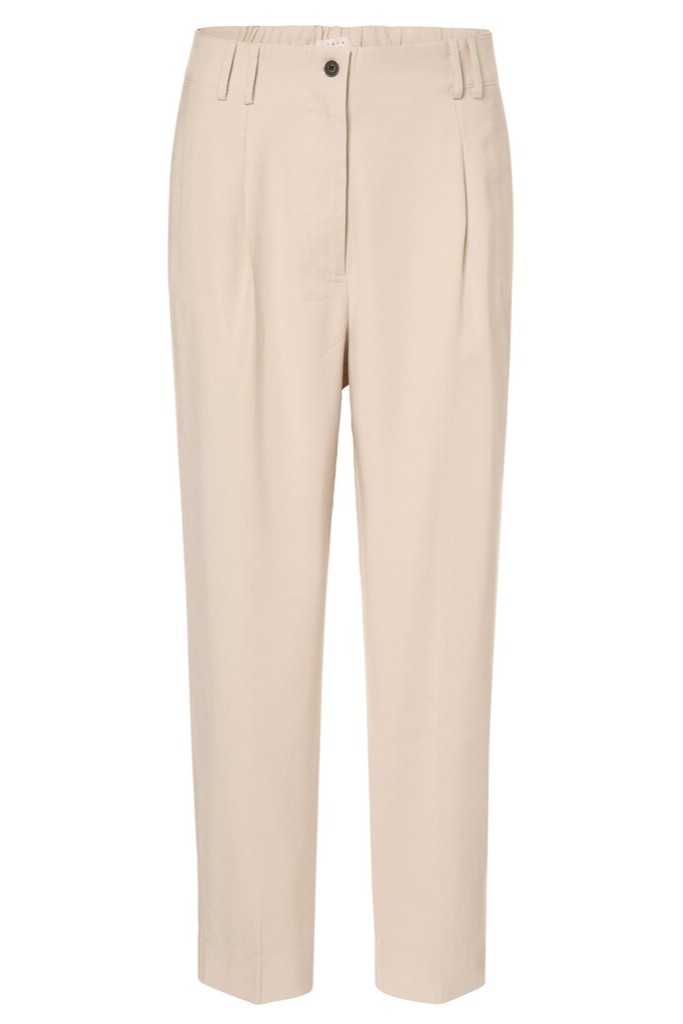 YAYA - Nohavice chino crop Moonlight sand - moonlight sand YAYA - Nohavice chino crop Moonlight sand - moonlight sand