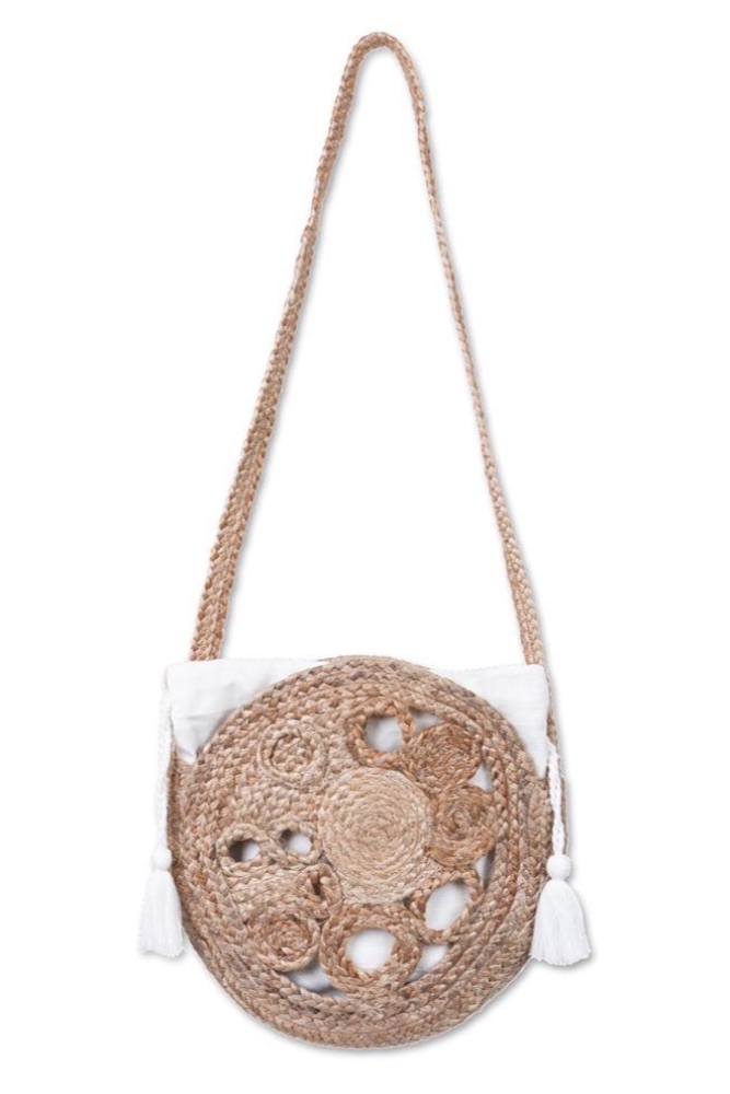 YAYA - Jutova taška malá - SAND