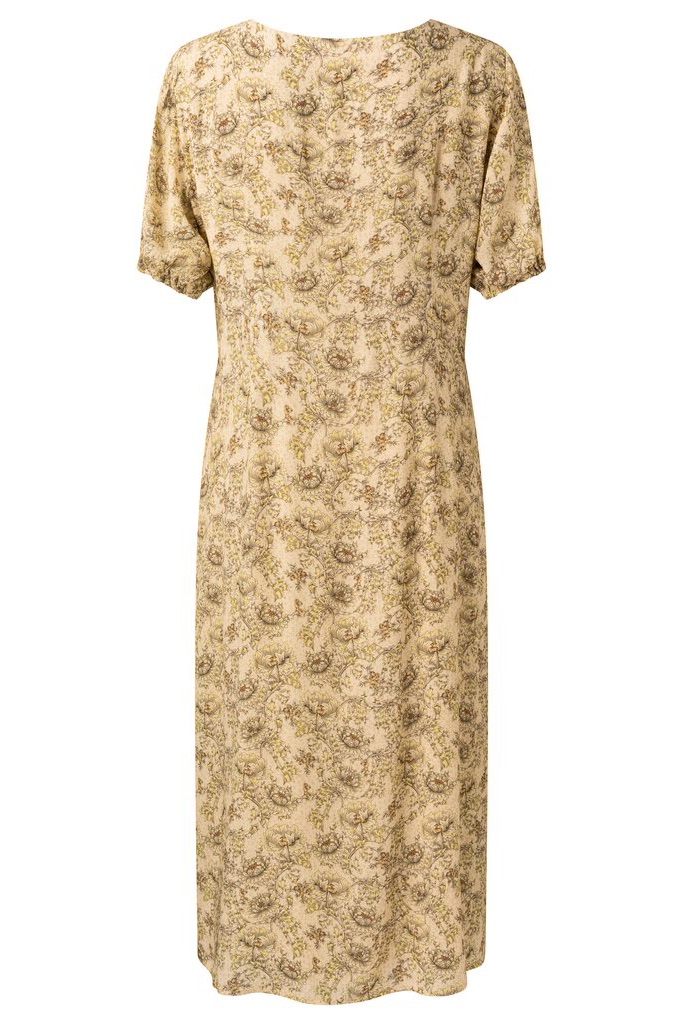 YAYA - Šaty s potlačou a V-výstrihom - wheat dessin YAYA - Šaty s potlačou a V-výstrihom - wheat dessin