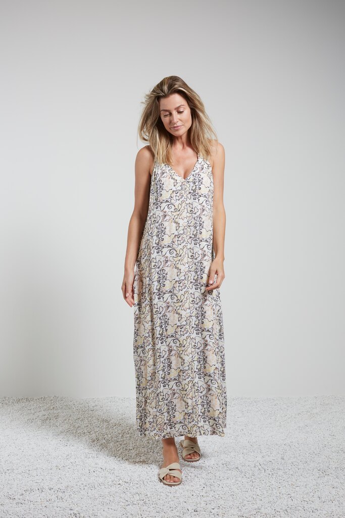 YAYA - Šaty dlhé s potlačou Birch sand dessin - birch sand dessin YAYA - Šaty dlhé s potlačou Birch sand dessin - birch sand dessin