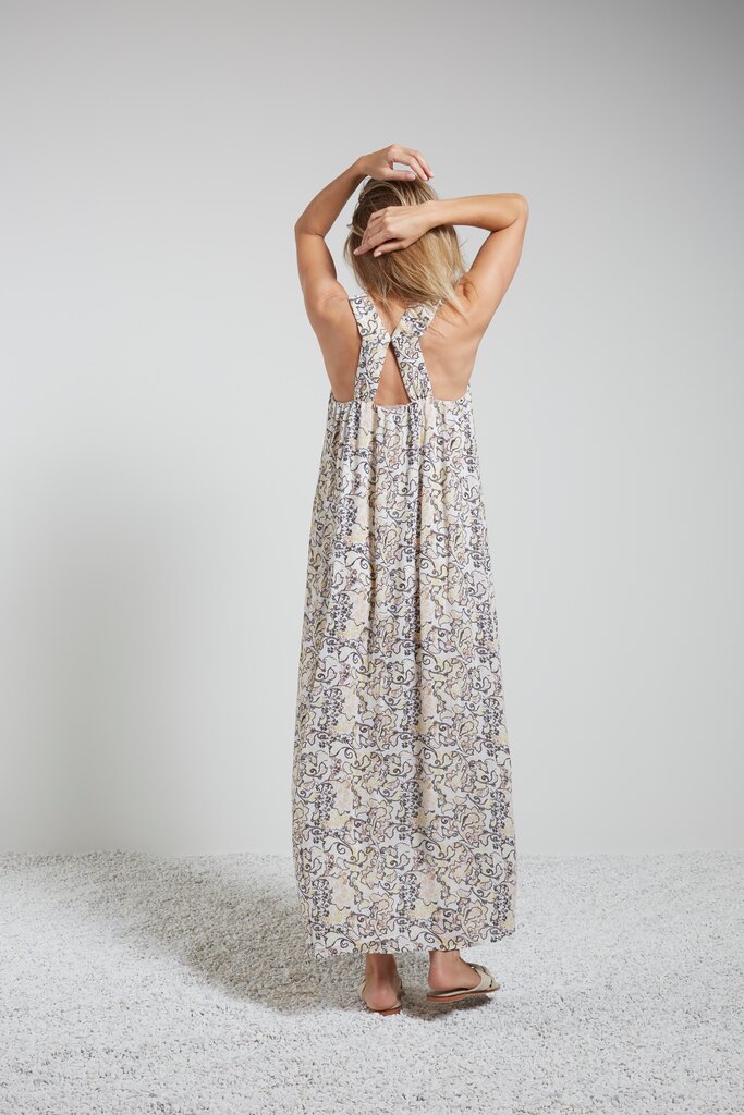 YAYA - Šaty dlhé s potlačou Birch sand dessin - birch sand dessin YAYA - Šaty dlhé s potlačou Birch sand dessin - birch sand dessin