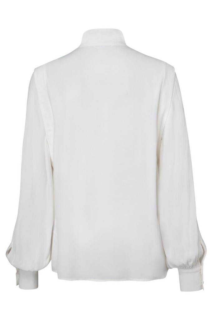 YAYA - Blúzka so stojačikom STAR WHITE - star white YAYA - Blúzka so stojačikom STAR WHITE - star white