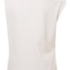 YAYA - Tričko asymetrické Off white - off white