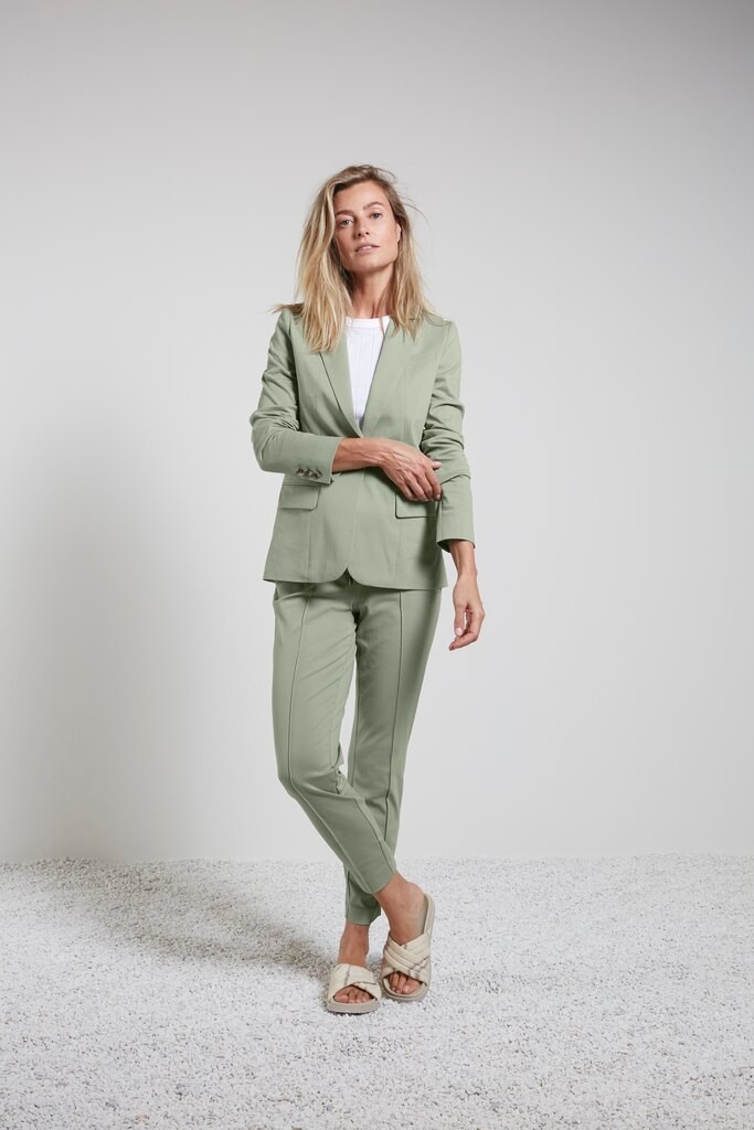 YAYA - Tielko s rib vzorom Lilac hint - lilac hint YAYA - Tielko s rib vzorom Lilac hint - lilac hint