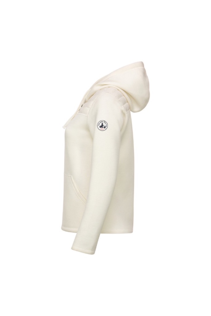 JOTT - Bunda s kapucou neoprénová Anae - ecru JOTT - Bunda s kapucou neoprénová Anae - ecru