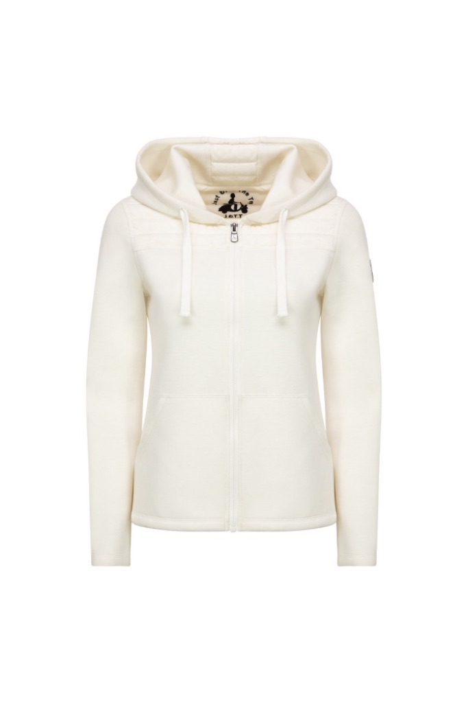 JOTT - Bunda s kapucou neoprénová Anae - ecru JOTT - Bunda s kapucou neoprénová Anae - ecru