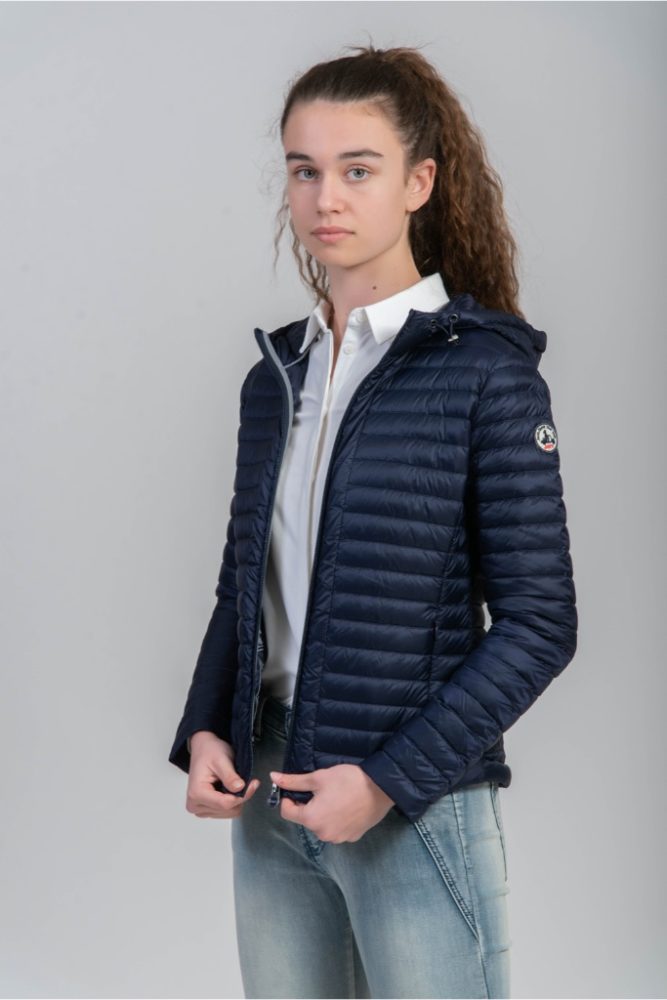 JOTT - Jarná páperová Bunda Anita - bleu nuit