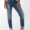 Herrlicher - Nohavice denim Pitch mom - blue desire