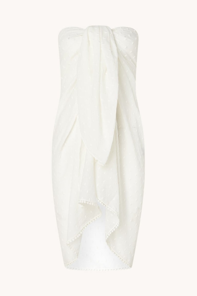 Barts - Sarrong-šatka na pláž Off white - off white Barts - Sarrong-šatka na pláž Off white - off white