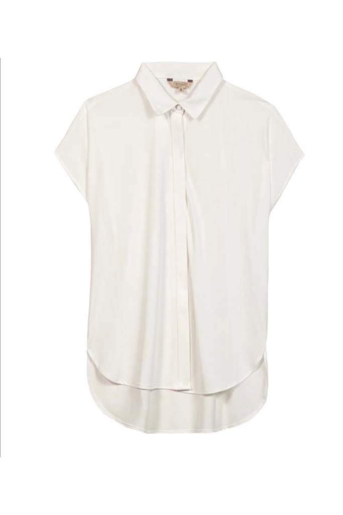 Herrlicher - Blúzka Svania z micromodalu Chalk - chalk Herrlicher - Blúzka Svania z micromodalu Chalk - chalk