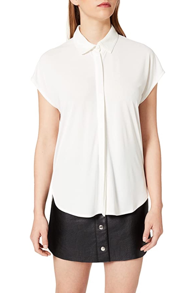 Herrlicher - Blúzka Svania z micromodalu Chalk - chalk Herrlicher - Blúzka Svania z micromodalu Chalk - chalk